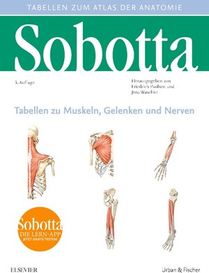 Buchcover Sobotta Tabellen zu Muskeln, Gelenken und Nerven  | EAN 9783437440144 | ISBN 3-437-44014-4 | ISBN 978-3-437-44014-4
