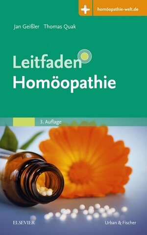 Buchcover Leitfaden Homöopathie  | EAN 9783437563539 | ISBN 3-437-56353-X | ISBN 978-3-437-56353-9