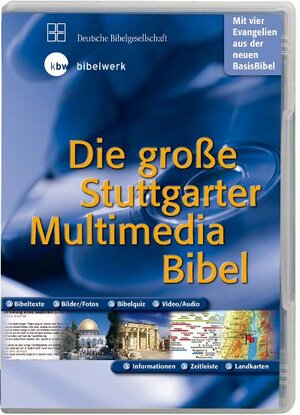 Buchcover Die große Stuttgarter Multimedia Bibel  | EAN 9783438019936 | ISBN 3-438-01993-0 | ISBN 978-3-438-01993-6