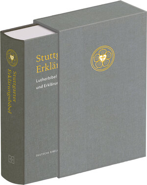 Buchcover Stuttgarter Erklärungsbibel 2023. Vorzugsausgabe im Schuber  | EAN 9783438033345 | ISBN 3-438-03334-8 | ISBN 978-3-438-03334-5