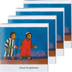 Buchcover Jesus ist geboren (4er-Pack)  | EAN 9783438049100 | ISBN 3-438-04910-4 | ISBN 978-3-438-04910-0