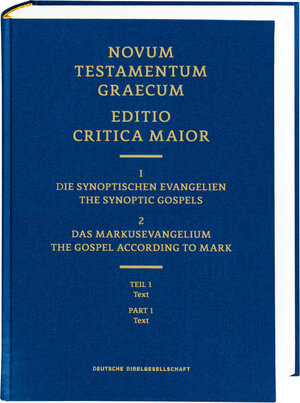 Buchcover ECM I/2.1. Markusevangelium. Text  | EAN 9783438056153 | ISBN 3-438-05615-1 | ISBN 978-3-438-05615-3