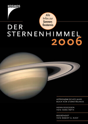 Buchcover Der Sternenhimmel 2006 | Hans Roth | EAN 9783440102190 | ISBN 3-440-10219-X | ISBN 978-3-440-10219-0