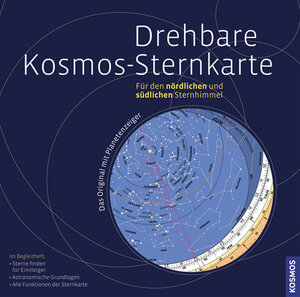 Buchcover Drehbare Kosmos-Sternkarte | Hermann M Hahn | EAN 9783440124185 | ISBN 3-440-12418-5 | ISBN 978-3-440-12418-5