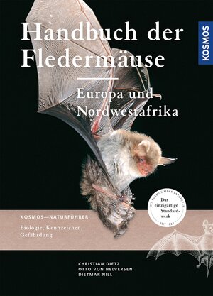 Buchcover Handbuch Fledermäuse Europas | Christian Dietz | EAN 9783440154427 | ISBN 3-440-15442-4 | ISBN 978-3-440-15442-7