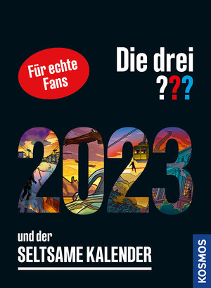 Buchcover Die drei ??? und der seltsame Kalender 2023 | Andreas Ruch | EAN 9783440174937 | ISBN 3-440-17493-X | ISBN 978-3-440-17493-7
