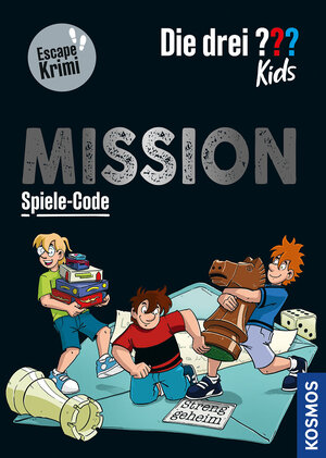 Buchcover Die drei ??? Kids, Mission Spiele-Code | Nina Schiefelbein | EAN 9783440178003 | ISBN 3-440-17800-5 | ISBN 978-3-440-17800-3