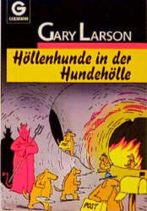 Höllenhunde in der Hundehölle. ( Cartoon).