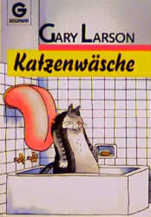 Katzenwäsche. ( Cartoon).