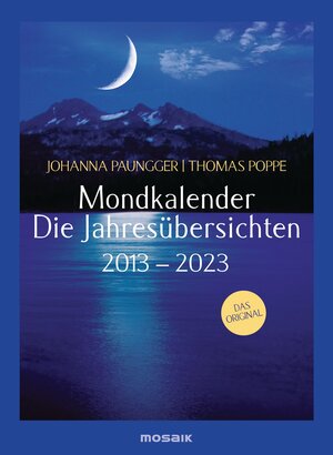 Mondkalender - die Jahresübersichten