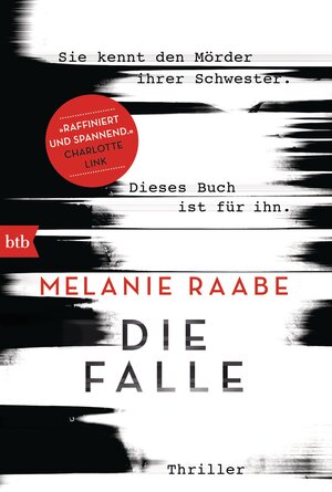 Buchcover Die Falle | Melanie Raabe | EAN 9783442714179 | ISBN 3-442-71417-6 | ISBN 978-3-442-71417-9