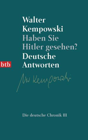 Haben Sie Hitler gesehen?: Deutsche Antworten