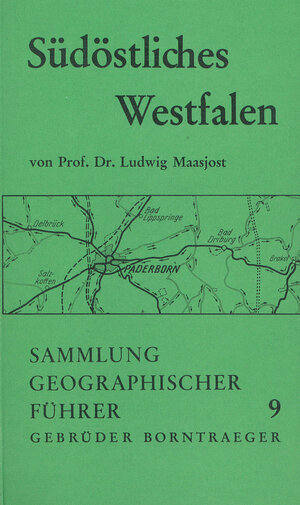 Buchcover Südöstliches Westfalen | Ludwig Maasjost | EAN 9783443160050 | ISBN 3-443-16005-0 | ISBN 978-3-443-16005-0