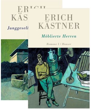 Buchcover Romane in 2 Bänden 1. Möblierte Herren 2. Junggesellen auf Reisen | Erich Kästner | EAN 9783446201521 | ISBN 3-446-20152-1 | ISBN 978-3-446-20152-1