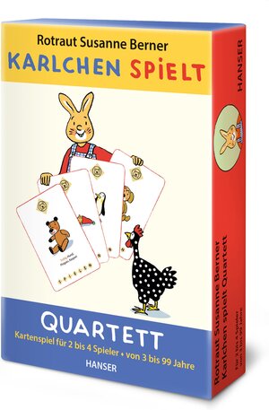 Buchcover Karlchen spielt - Quartett | Rotraut Susanne Berner | EAN 9783446247550 | ISBN 3-446-24755-6 | ISBN 978-3-446-24755-0