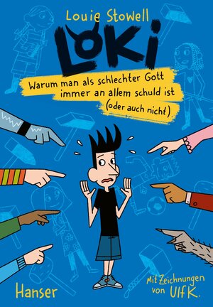 Buchcover Loki - Warum man als schlechter Gott immer an allem schuld ist (oder auch nicht) | Louie Stowell | EAN 9783446277168 | ISBN 3-446-27716-1 | ISBN 978-3-446-27716-8