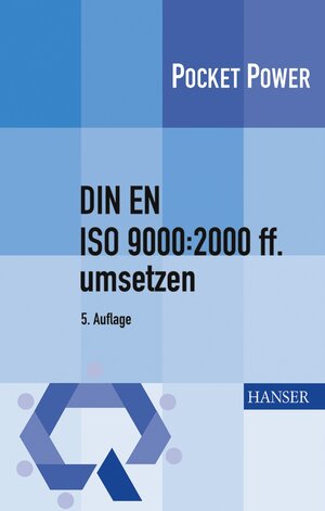 Buchcover DIN EN ISO 9000:2000 ff. umsetzen | Jörg-Peter Brauer | EAN 9783446416086 | ISBN 3-446-41608-0 | ISBN 978-3-446-41608-6
