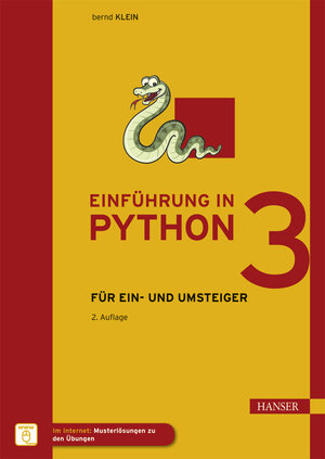 Buchcover Einführung in Python 3 | Bernd Klein | EAN 9783446441514 | ISBN 3-446-44151-4 | ISBN 978-3-446-44151-4