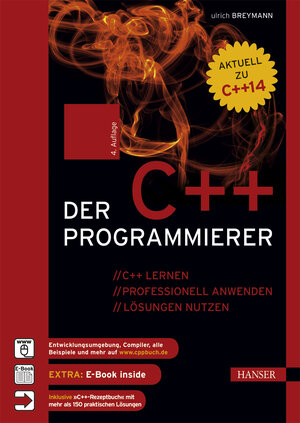 Buchcover Der C++-Programmierer | Ulrich Breymann | EAN 9783446443464 | ISBN 3-446-44346-0 | ISBN 978-3-446-44346-4