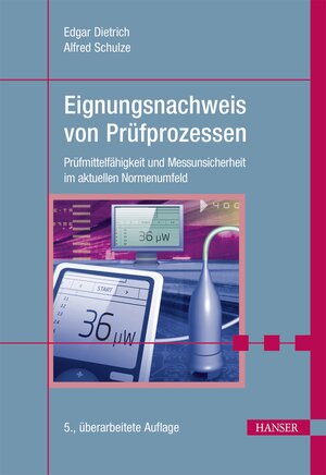 Buchcover Eignungsnachweis von Prüfprozessen | Edgar Dietrich | EAN 9783446451711 | ISBN 3-446-45171-4 | ISBN 978-3-446-45171-1