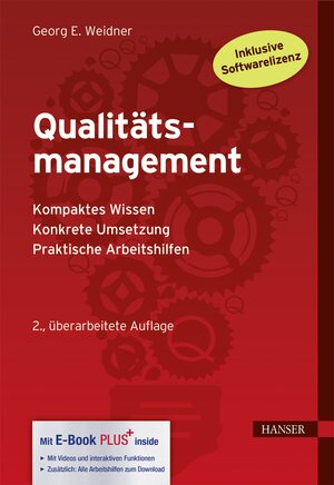 Buchcover Qualitätsmanagement | Georg Emil Weidner | EAN 9783446452039 | ISBN 3-446-45203-6 | ISBN 978-3-446-45203-9