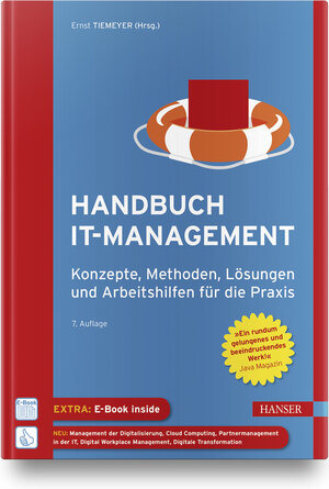 Buchcover Handbuch IT-Management | EAN 9783446461840 | ISBN 3-446-46184-1 | ISBN 978-3-446-46184-0