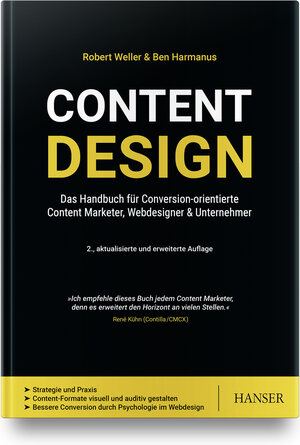 Buchcover Content Design | Robert Weller | EAN 9783446463103 | ISBN 3-446-46310-0 | ISBN 978-3-446-46310-3