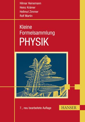 Buchcover Kleine Formelsammlung PHYSIK | Hilmar Heinemann | EAN 9783446469617 | ISBN 3-446-46961-3 | ISBN 978-3-446-46961-7