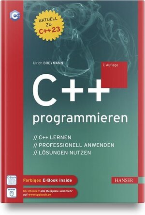 Buchcover C++ programmieren | Ulrich Breymann | EAN 9783446476899 | ISBN 3-446-47689-X | ISBN 978-3-446-47689-9