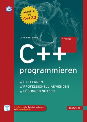 Buchcover C++ programmieren | Ulrich Breymann | EAN 9783446479647 | ISBN 3-446-47964-3 | ISBN 978-3-446-47964-7