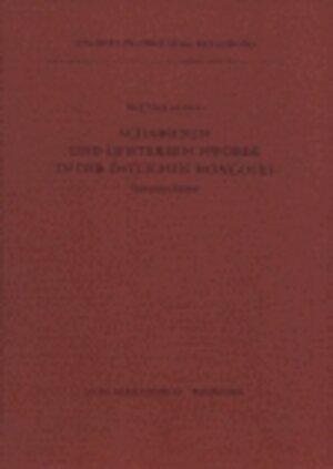 Buchcover Schamanen und Geisterbeschwörer in der östlichen Mongolei | Walther Heissig | EAN 9783447031974 | ISBN 3-447-03197-2 | ISBN 978-3-447-03197-4