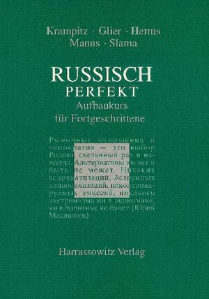Buchcover Russisch perfekt | Gustav A Krampitz | EAN 9783447043892 | ISBN 3-447-04389-X | ISBN 978-3-447-04389-2