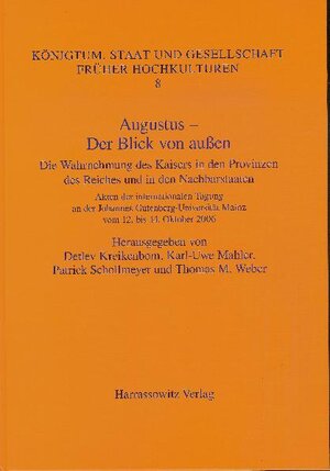 Buchcover Augustus - Der Blick von außen  | EAN 9783447057158 | ISBN 3-447-05715-7 | ISBN 978-3-447-05715-8