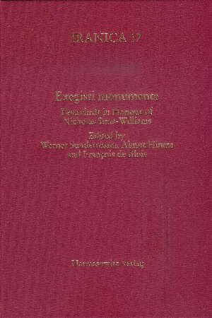 Buchcover Exegisti monumenta  | EAN 9783447059374 | ISBN 3-447-05937-0 | ISBN 978-3-447-05937-4
