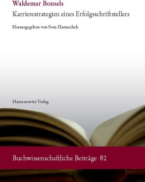 Buchcover Waldemar Bonsels  | EAN 9783447065719 | ISBN 3-447-06571-0 | ISBN 978-3-447-06571-9