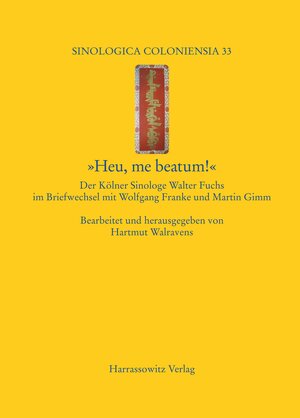 Buchcover 'Heu, me beatum!' | EAN 9783447100328 | ISBN 3-447-10032-X | ISBN 978-3-447-10032-8
