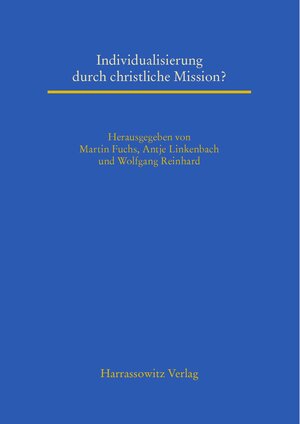 Buchcover Individualisierung durch christliche Mission?  | EAN 9783447101417 | ISBN 3-447-10141-5 | ISBN 978-3-447-10141-7