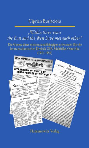 Buchcover "Within three years the East and the West have met each other" | Ciprian Burlacioiu | EAN 9783447105279 | ISBN 3-447-10527-5 | ISBN 978-3-447-10527-9