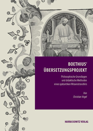 Buchcover Boethius' Übersetzungsprojekt | Christian Vogel | EAN 9783447106092 | ISBN 3-447-10609-3 | ISBN 978-3-447-10609-2