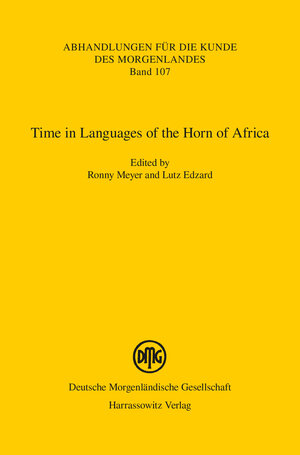 Buchcover Time in Languages of the Horn of Africa  | EAN 9783447107457 | ISBN 3-447-10745-6 | ISBN 978-3-447-10745-7