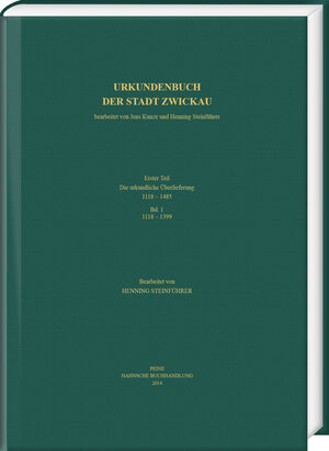 Buchcover Urkundenbuch der Stadt Zwickau  | EAN 9783447107778 | ISBN 3-447-10777-4 | ISBN 978-3-447-10777-8