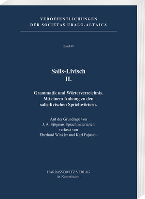 Buchcover Salis-Livisch II.  | EAN 9783447110532 | ISBN 3-447-11053-8 | ISBN 978-3-447-11053-2