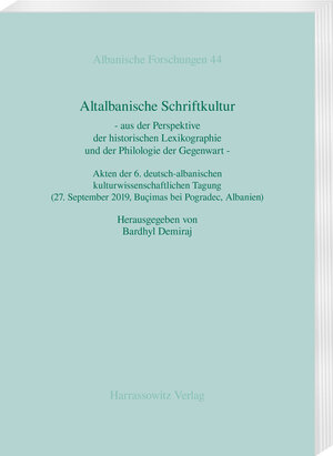 Buchcover Altalbanische Schriftkultur  | EAN 9783447113915 | ISBN 3-447-11391-X | ISBN 978-3-447-11391-5