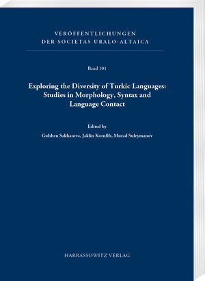 Buchcover Exploring the Diversity of Turkic Languages: Studies in Morphology, Syntax and Language Contact  | EAN 9783447121439 | ISBN 3-447-12143-2 | ISBN 978-3-447-12143-9