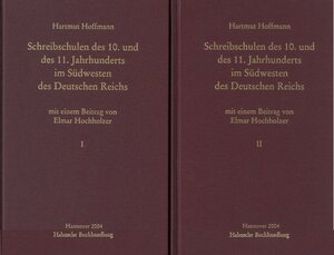 Buchcover Schreibschulen des 10. und des 11. Jahrhunderts im Südwesten des Deutschen Reiches | Hartmut Hoffmann | EAN 9783447172271 | ISBN 3-447-17227-4 | ISBN 978-3-447-17227-1