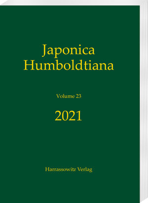 Buchcover Japonica Humboldtiana 23 (2021)  | EAN 9783447181341 | ISBN 3-447-18134-6 | ISBN 978-3-447-18134-1