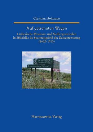 Buchcover Auf getrennten Wegen | Christian Hohmann | EAN 9783447192040 | ISBN 3-447-19204-6 | ISBN 978-3-447-19204-0