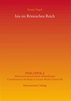 Buchcover Isis im Römischen Reich | Svenja Nagel | EAN 9783447196444 | ISBN 3-447-19644-0 | ISBN 978-3-447-19644-4