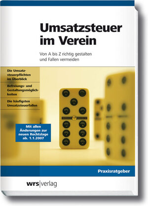 Buchcover Umsatzsteuer im Verein | Ulrich Goetze | EAN 9783448075052 | ISBN 3-448-07505-1 | ISBN 978-3-448-07505-2