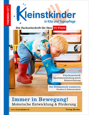 Buchcover Immer in Bewegung! Motorische Entwicklung & Förderung | Renate Zimmer | EAN 9783451010705 | ISBN 3-451-01070-4 | ISBN 978-3-451-01070-5